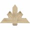Ekena Millwork Redmond Rough Sawn Timber Gable Bracket, Douglas Fir, 36"W x 23"H x 4"D x 6"F, 15/12 Pitch GBW036X23X0406RED00RDF - alternate 1